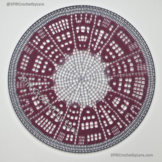 Crochet Pattern Nordic Town